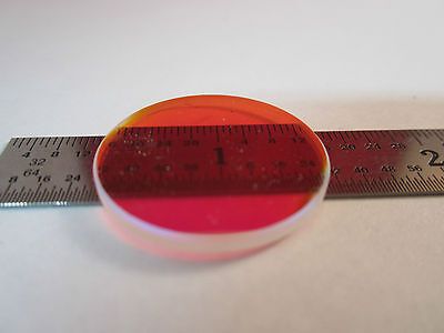 OPTICAL COATED FILTER MIL SPEC LASER OPTICS BIN#5M-25