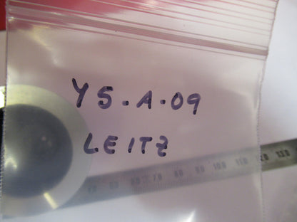 ANTIQUE LEITZ WEZLAR GERMANY CONDENSER MICROSCOPE PART AS PICTURED Y5-A-09