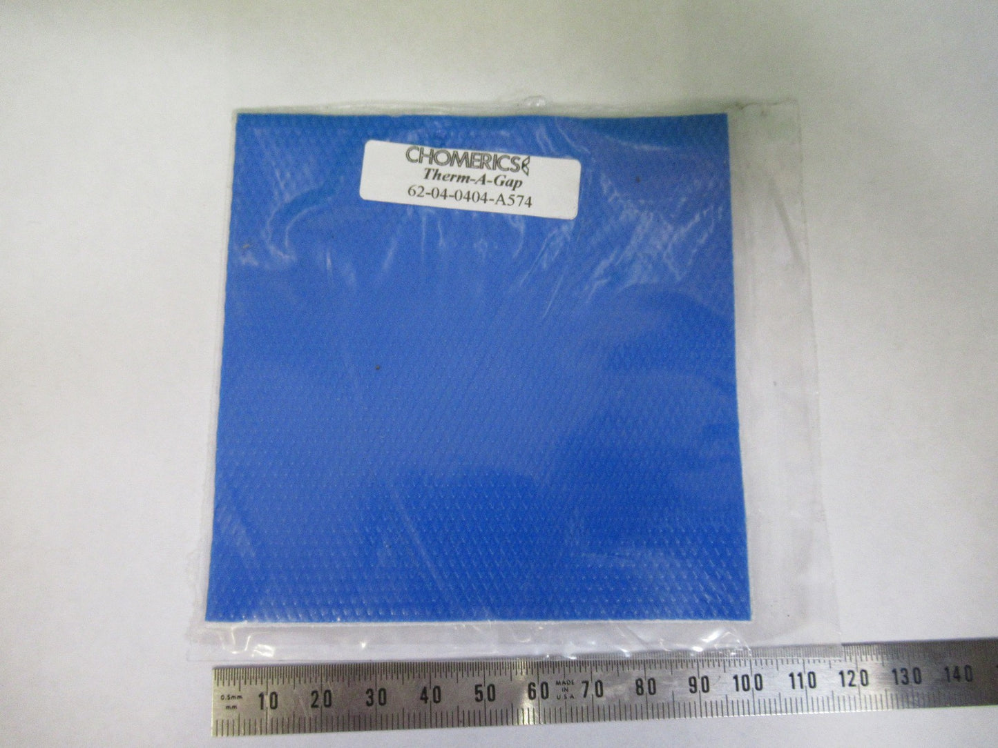 CHOMERICS THERMAL GAP 62-04-0404-A574  HEAT CONTROL  LAYER AS PICTURED U8-A-55