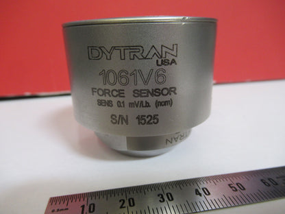 DYTRAN FORCE SENSOR LOAD CELL WITH IMPACT CAP 1061V6 AS PICTURED &S9-A-41