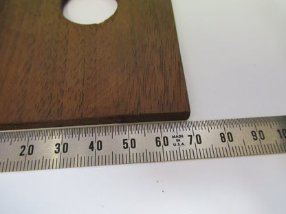 ANTIQUE BECK LONDON WOODEN STAGE MICROSCOPE AS PICTURED X4-A-62