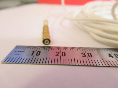 ACCELEROMETER CABLE LOW NOISE BNC to 5-44 connector  10FT AS PICTURED S3-B-78