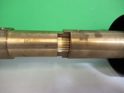 LEICA LEITZ GERMANY DMRB SET KNOBS STAGE MICROSCOPE PART AS PICTURED V7-FT-91