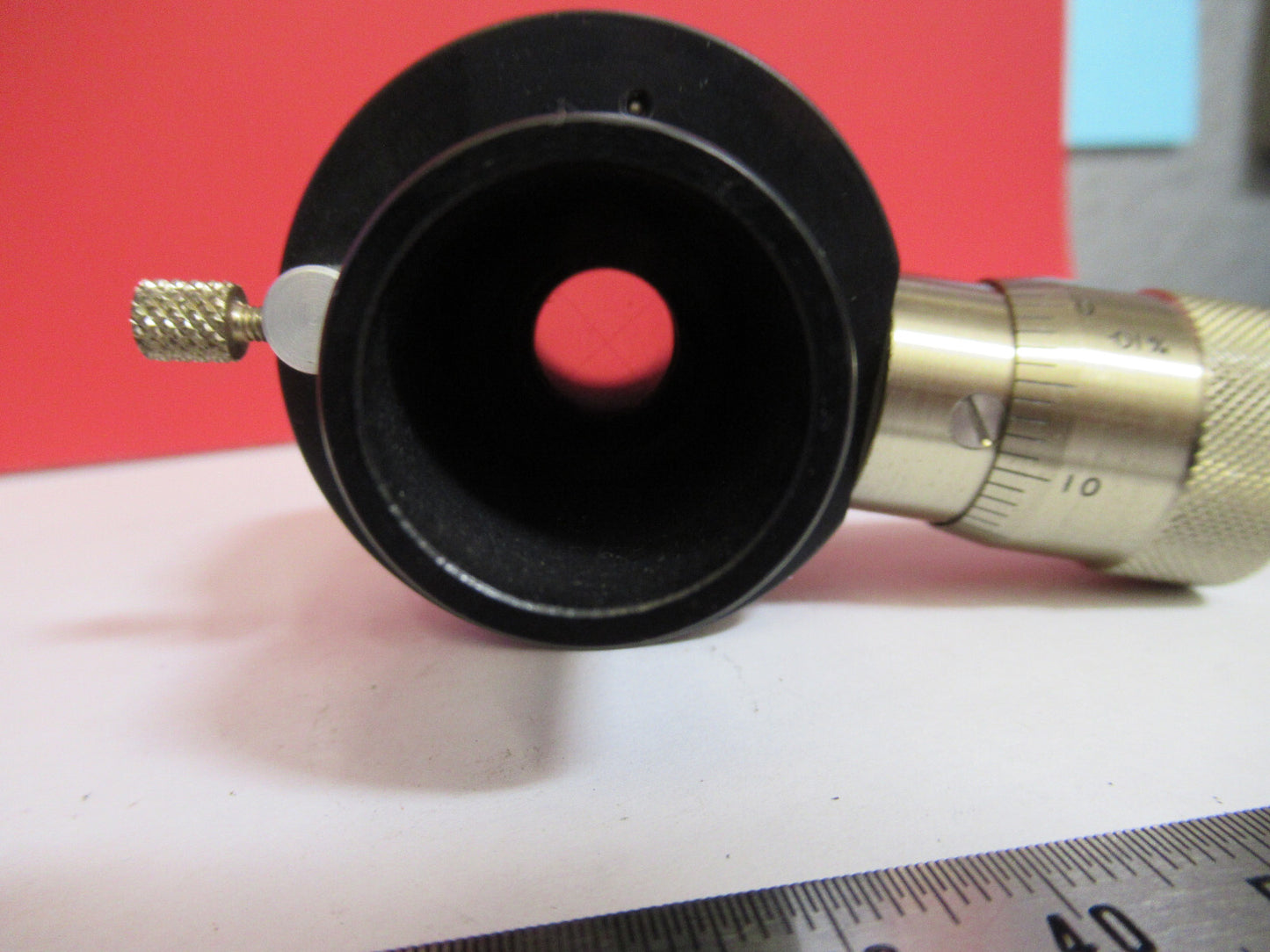 PTI FILAR MEASURING OCULAR EYEPIECE MICROSCOPE PART AS PICTURED T9-A-47