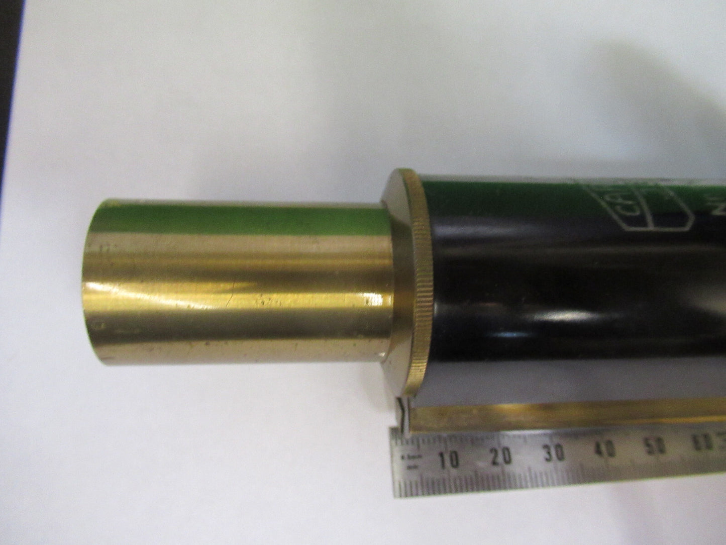 ANTIQUE  CARL ZEISS JENA TUBUS + NOSEPIECE MICROSCOPE PART AS PIC S2-C-31