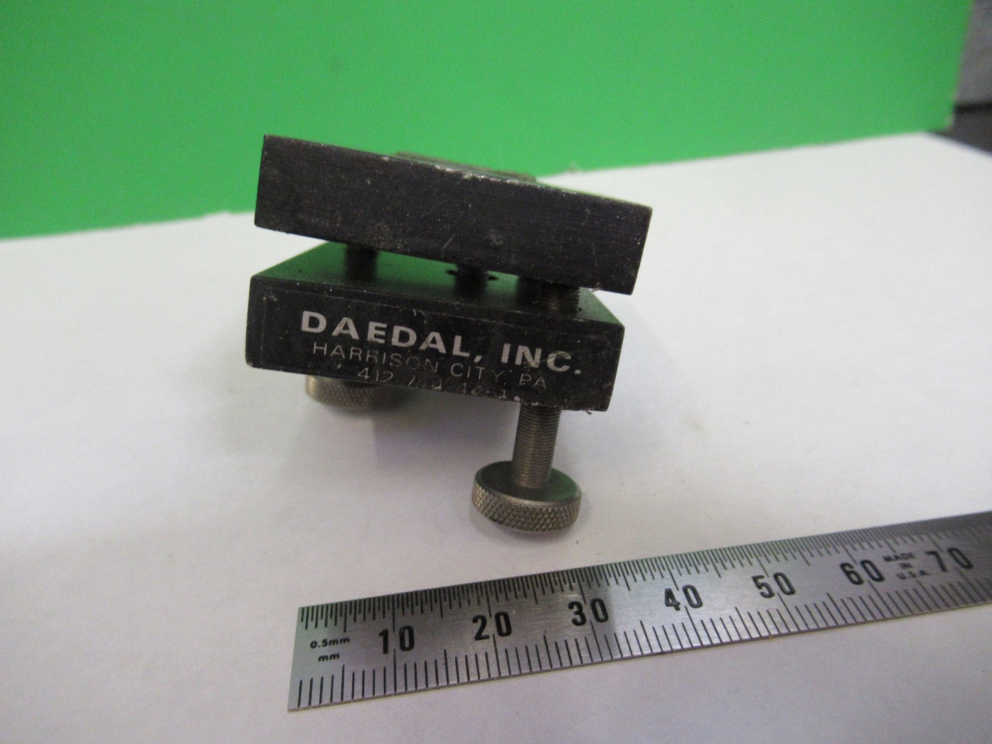 OPTICAL FOR PARTS REPAIR DAEDAL MIRROR MOUNT OPTICS AS PICTURED U8-A-30