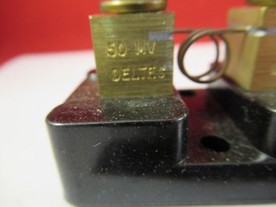 LOT 2 EA DELTEC 50W 1 AMP MKA ELECTRICAL LOAD RESISTOR AS PICTURED PART &FT-1-36
