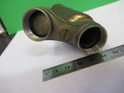 Antique Bausch & Lomb Old Tubus + Nosepiece Microscope Part