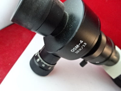 Olympus Japan 0SM-4 10x/13 Microscope Optics Metallograph Inspection
