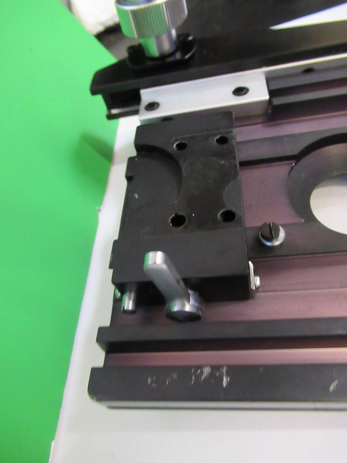 EPOI JAPAN STAGE TABLE XY SPECIMEN MICROSCOPE PART AS PICTURED T4-B-36