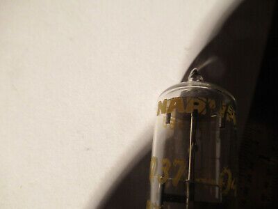 ANTIQUE QUARTZ RADIO CRYSTAL NARVA GLASS HOLDER FREQUENCY CONTROL #F4-A-79