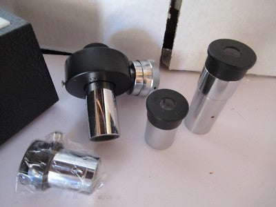 Lot 4 Ea Wild Swiss Eyepieces + Filar 15X Microscope Optics