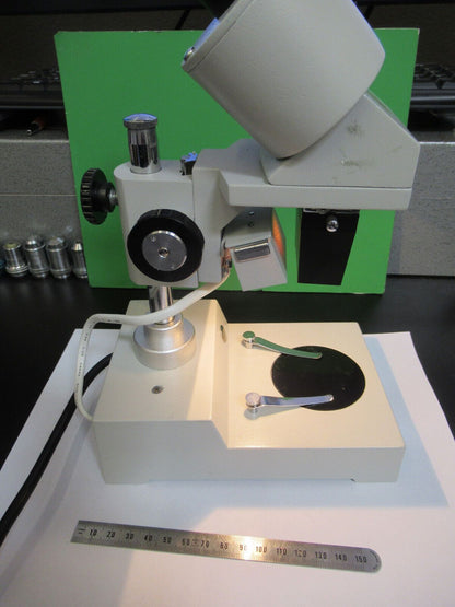 SOUTHERN PRECISION STEREO MICROSCOPE OPTICS WORKING FINE  AS PICTURED TD-3