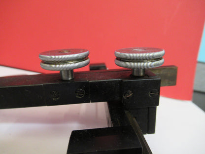 BAUSCH LOMB STAGE XY TABLE WORKS OK  MICROSCOPE PART AS PICTURED  S3-B-90