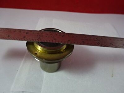 MICROSCOPE PART CONVERGING LENS CAMERA ADAPTOR UNKNOWN OPTICS AS IS &55R-A-06
