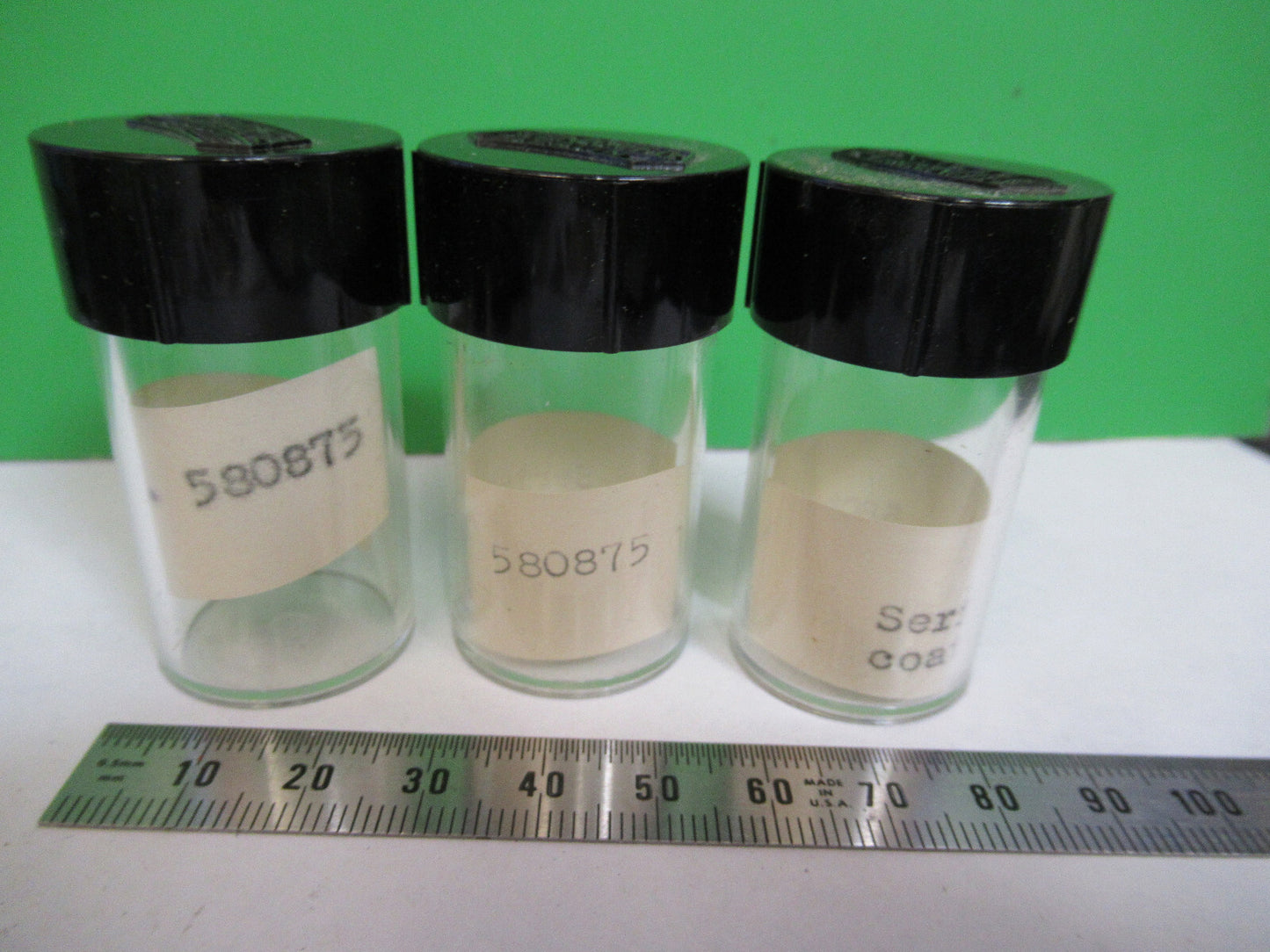STEINDORFF BERLIN EMPTY PLASTIC OBJ CANS MICROSCOPE PART AS PICTURED #H3-B-26
