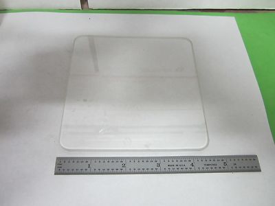 Microscope Part Glass Stage Specimen Ernst Leitz Germany Table Optics