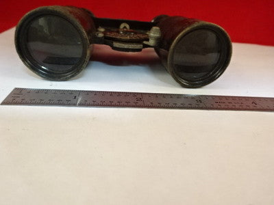 Optical Vintage Antique Wollensak Binocular Biascope Optics B