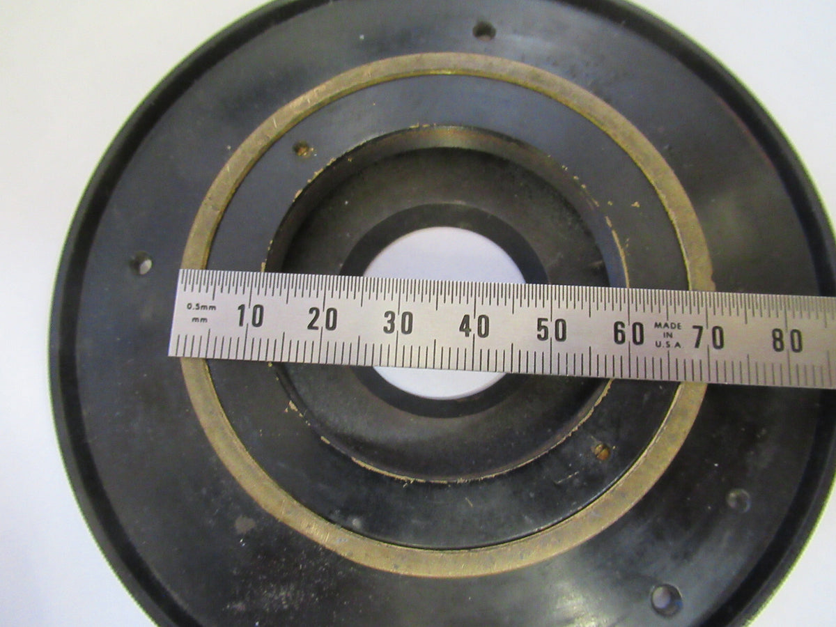 Carl Zeiss AG Germany Pol Brass Stage Microscope Part