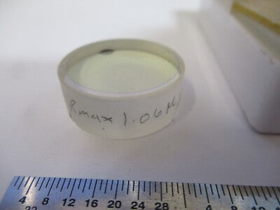 OPTICAL CVI FLAT COATED INFRARED LENS LASER OPTICS AS PICTURED &W2-B-12