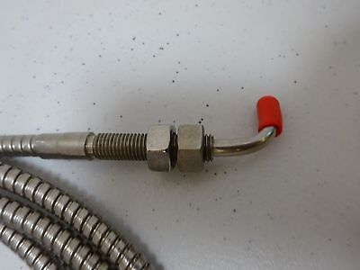 MICROSCOPE PART OPTICAL LIGHT GUIDE FIBER ZEISS 10 FEET OPTICS AS IS BIN#K3-87