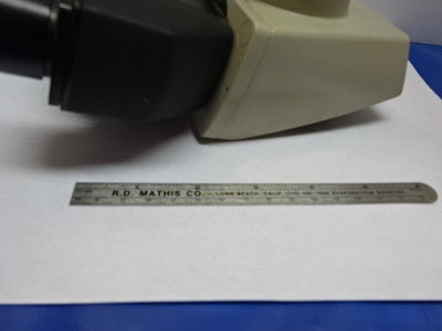 MICROSCOPE PART NIKON JAPAN HEAD TRINOCULAR OPTICS AS IS &83-25