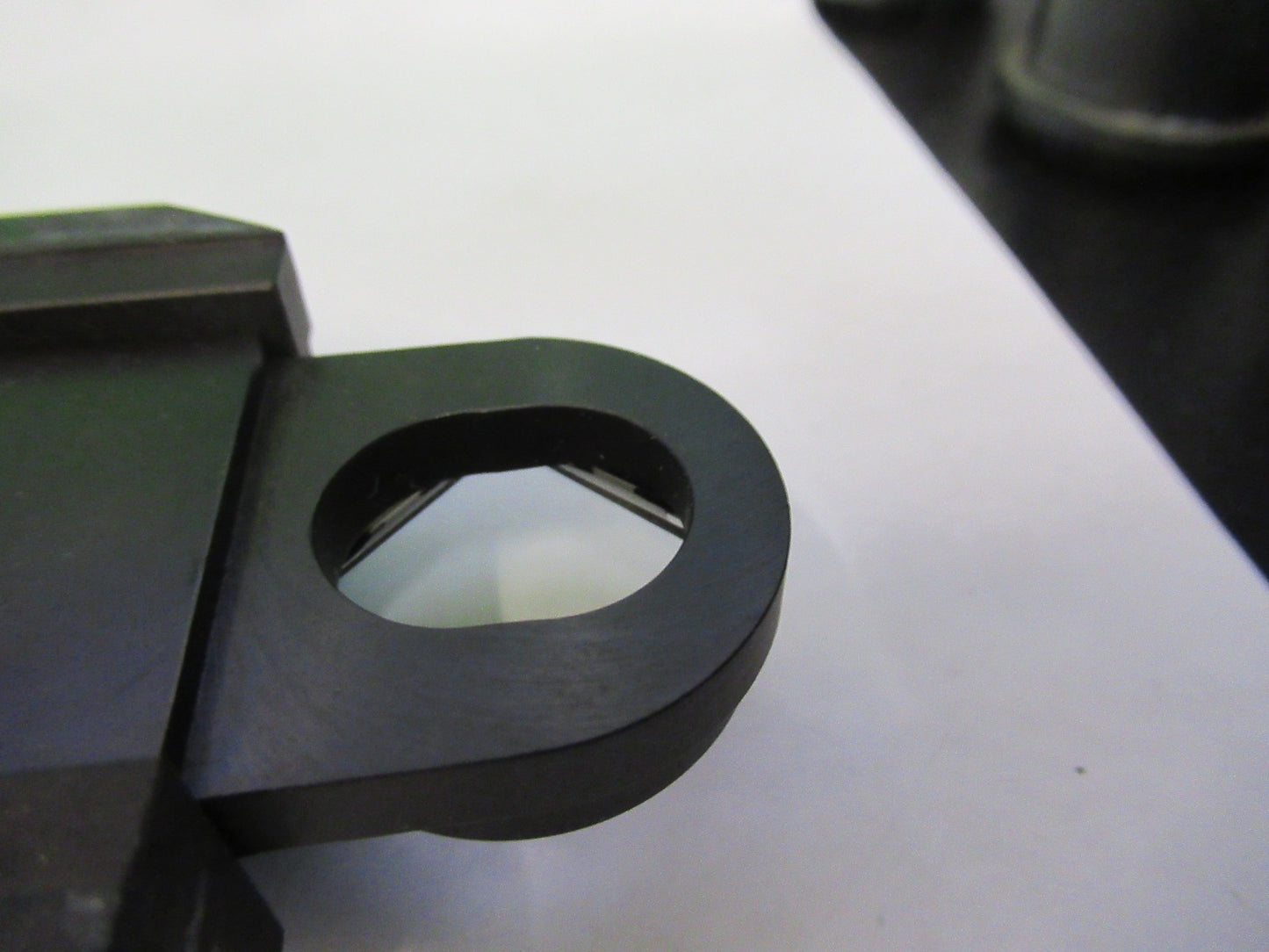 AUS JENA GERMANY DIC SLIDE OPTICS POLARIZER MICROSCOPE PART AS PICTURED V8-B-02