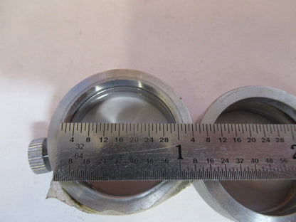 LOT KLEMMRINGE UNBEKANNTER HERSTELLER MIKROSKOP TEIL ABGEBILDET &amp;FT-1-A-23