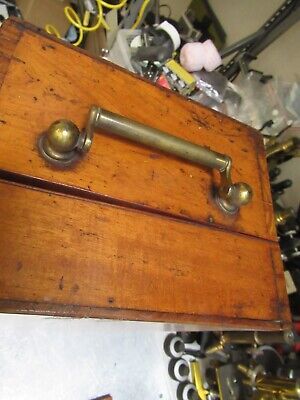 ANTIQUE HENRY CROUCH LONDON EMPTY WOOD BOX 1900"s MICROSCOPE AS PICTURED &TB-5-b