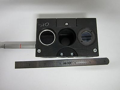 MICROSCOPE PART LEICA REICHERT POLYVAR INSERT DIC FILTER OPTICS BIN#F2-21