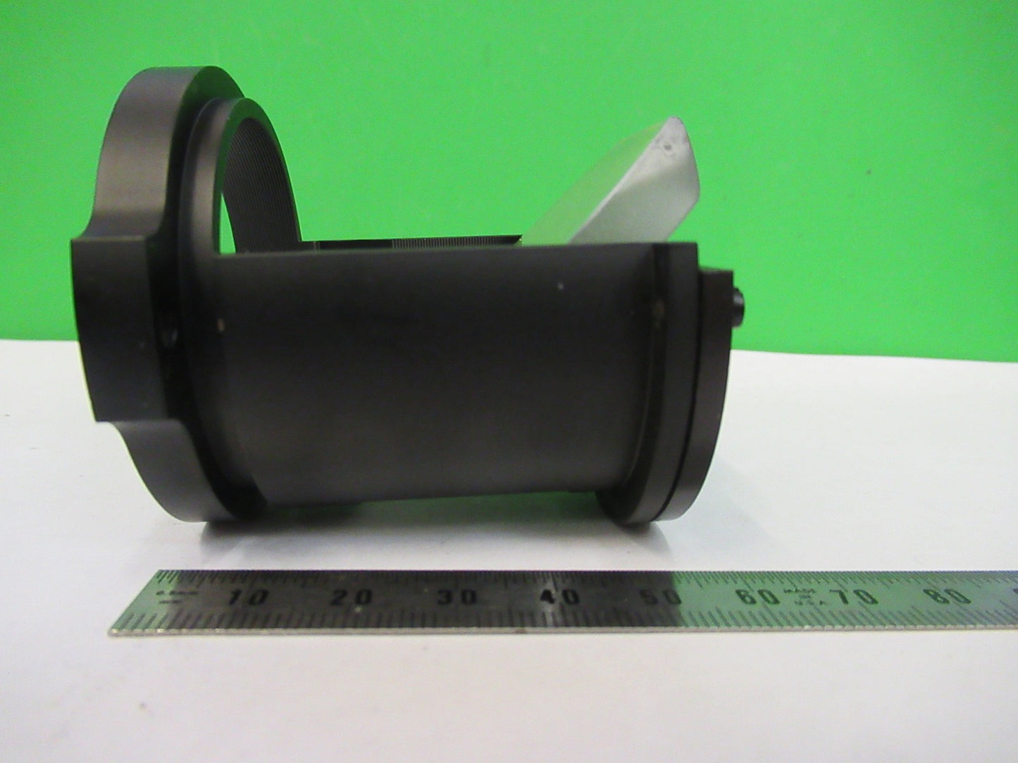 AUS JENA GERMANY MIRROR ASSEMBLY OPTICS MICROSCOPE PART AS PICTURED T2-A-68