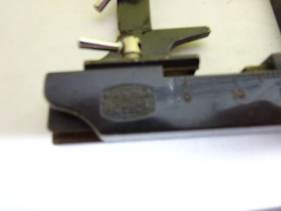 MICROSCOPE PART STAGE SPECIMEN MICROMETER SPENCER AO AMERICAN OPTICS BIN#X3-27