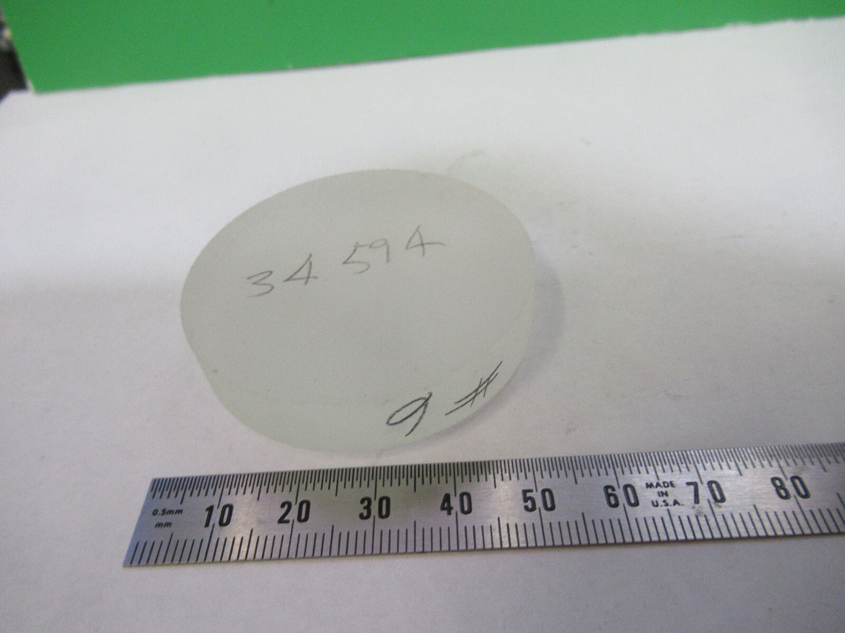 OPTICAL UNFINISHED concave CONVEX BK7 GLASS OPTICS UNCOATED AS PICTURED &s2-c-17