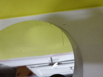 Optical Target Mirror [Scratches] Laser Optics AS IS