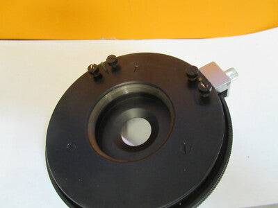 UNITRON JAPAN MPS-2 STAGE POLARIZER TABLE MICROSCOPE PART AS PICTURED &F1-A-48