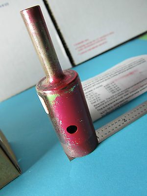 OPTICAL TOOL GLASS DIAMOND DRILL 1" DIAMETER MADE IN ENGLAND OPTICS BIN#30-03
