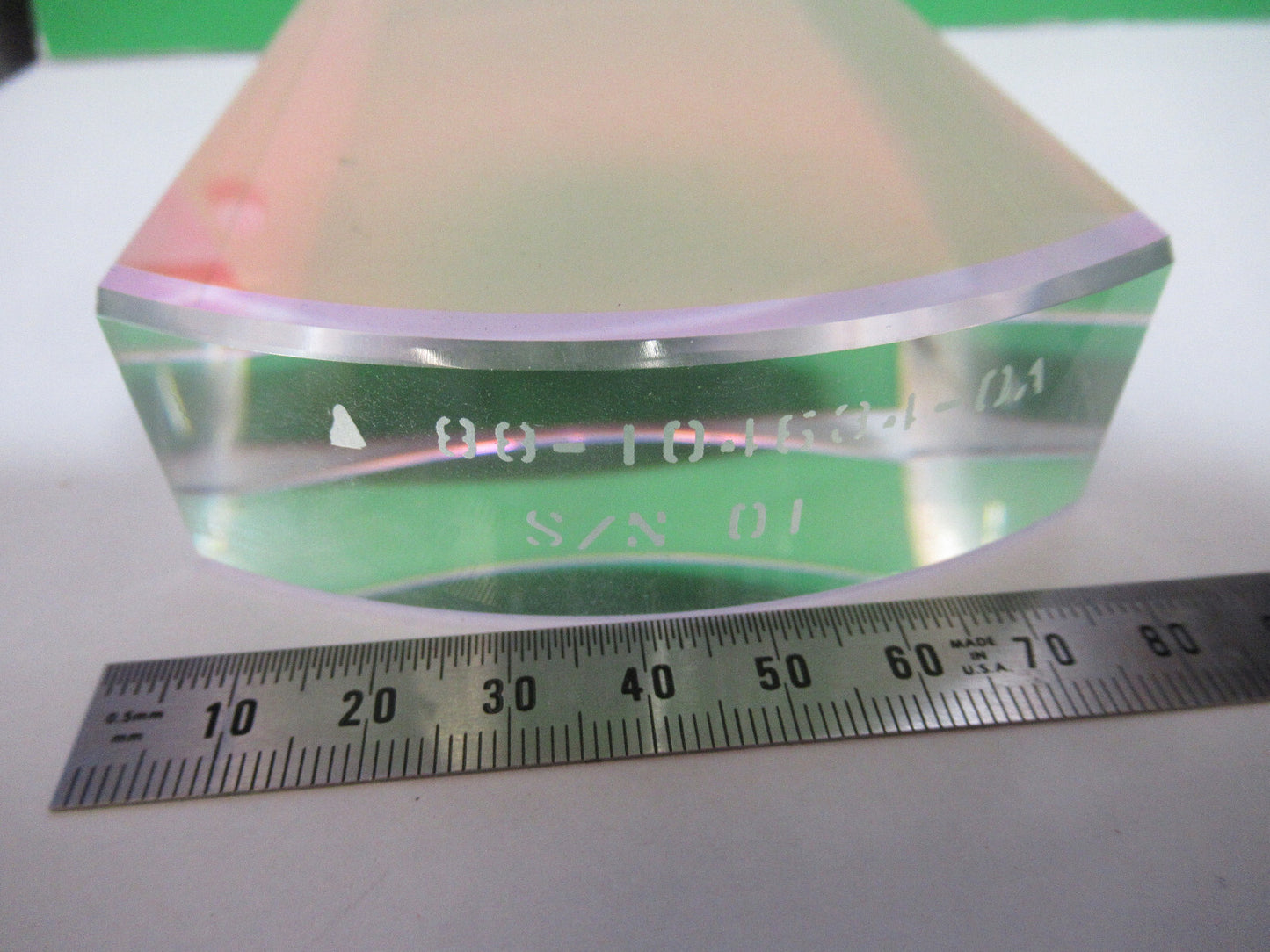 Optical Flat Glass Thick Fused silica Coated Laser Optics