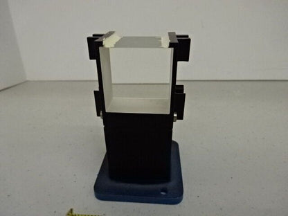 MICROSCOPE PART POLYVAR REICHERT LEICA PRISM CUBE HEAD OPTICS AS IS #AK-23