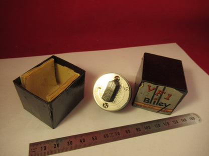 VINTAGE 1940's QUARTZ CRYSTAL BLILEY VF1 VARIABLE FREQUENCY 7128 KC +BOX &9-A-49