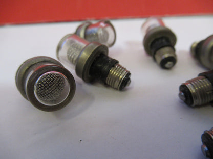 LOT 7 PCS LAMPS MILITARY RADIO GRC-206 AS PICTURED T1-A-21
