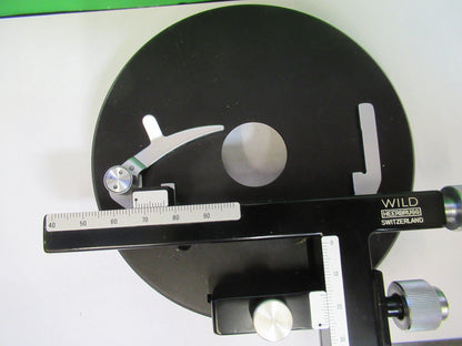 Wild Swiss Bino Xy Stage Table Microscope Part