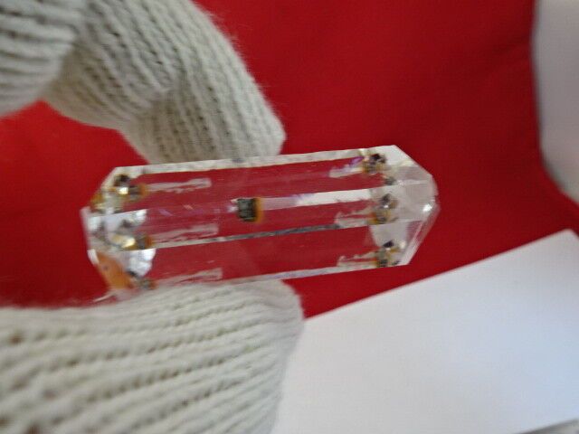 RARE BOULE SYNTHETIC QUARTZ SINGLE CRYSTAL HIGH PRESSURE SEED INSIDE &5-DT-C