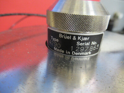 BRUEL KJAER DENMARK 4290 HIGH FREQUENCY SHAKER FOR ACCELEROMETER AS PICTURED td4