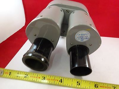 FOR PARTS MICROSCOPE PART NIKON JAPAN STEREO OPTICS AS IS BIN#73-13