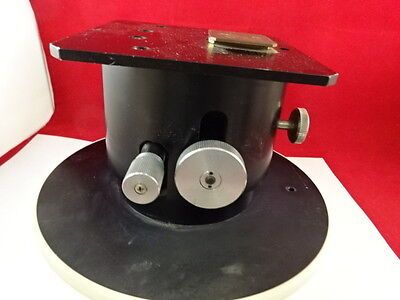 HUGE INTERFEROMETER MICROSCOPE TILTING TABLE  Z AXIS TILT TIP OPTICS AS IS BN#74