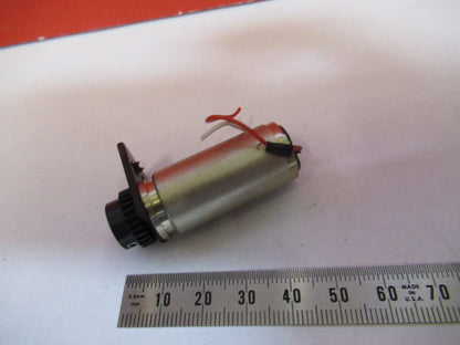 SWISS MINI MOTOR LEITZ MICROSCOPE ROBOTICS MECHATRONICS AS PICTURED S4-B-94