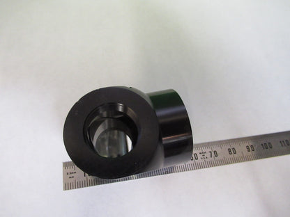 OPTICAL 90 deg MIRROR OPTICS MICROSCOPE PART AS PICTURED U8-A-52