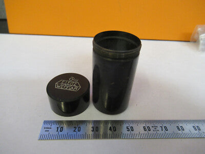 Empty Brass Ernst Leitz Can "6lg" Objective Microscope Part
