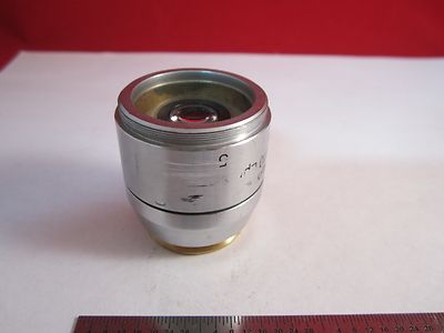 MIKROSKOP-OBJEKTIV REICHERT FLUOR 5X POLYCON EPI INFINITY OPTICS BIN#11-DT-G