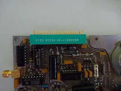 GRC-206 BOARD RUBIDIUM ATOMIC CLOCK MIL SPEC FREQUENCY STD AS IS BIN#W8-DC-08